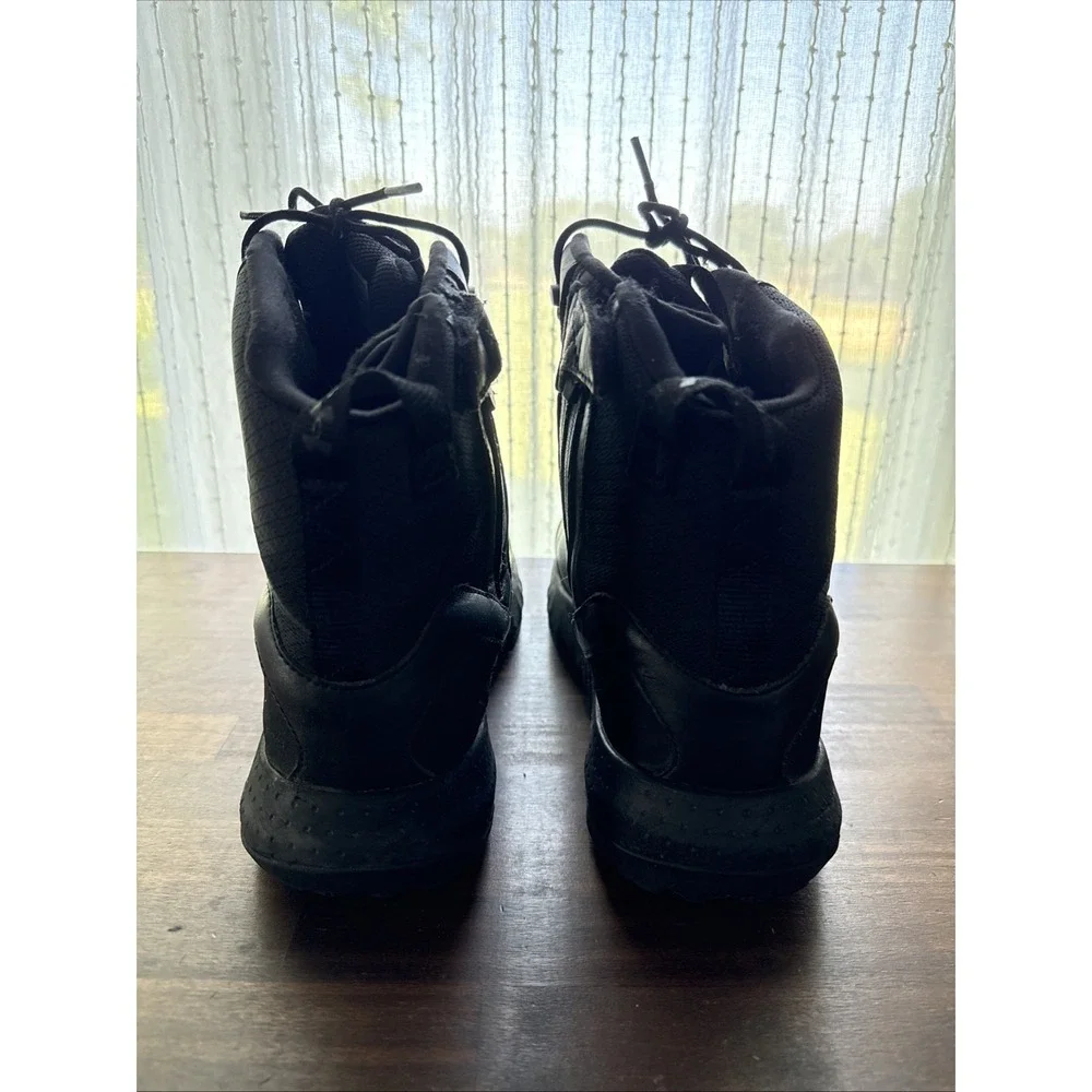 UNDER AMOUR MENS BLACK BOOT UA MG VALSETZ LTHR WP ZIP 3026738-001